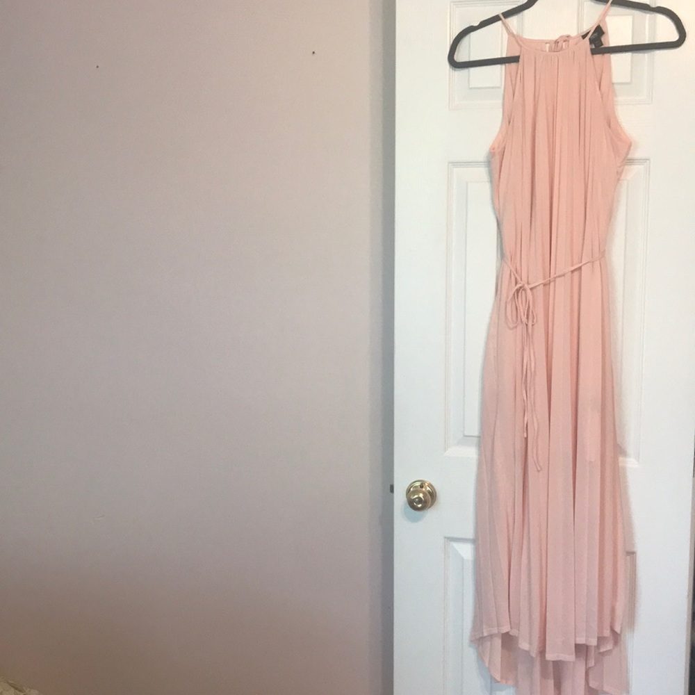 Beautiful Blush Pink Maxi Dress